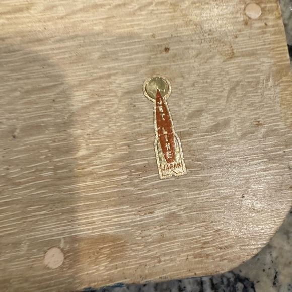 Vintage 1960s, JetLine Japan Hand Painted Tray - Picture 4 of 5